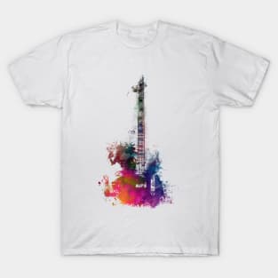 Guitar print shirt outlet
